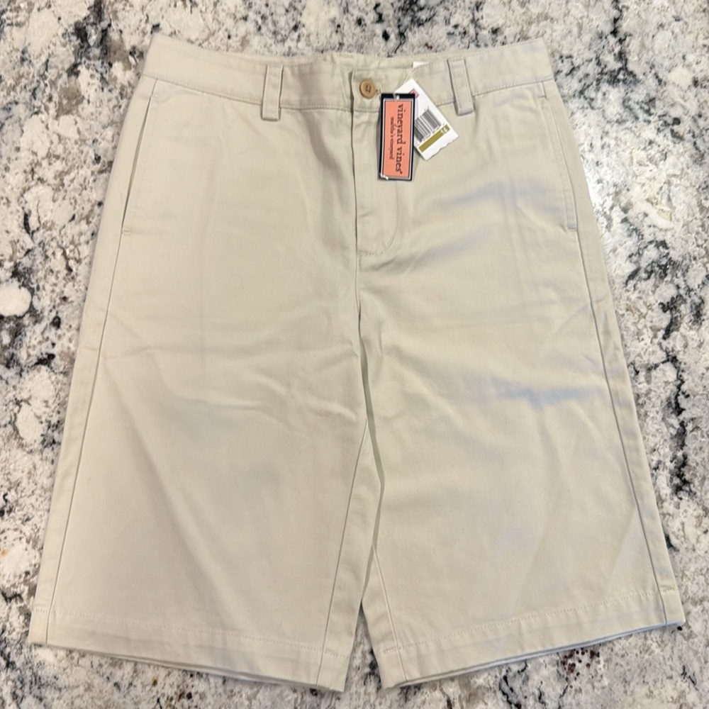 NWT Vineyard Vines Kids Khaki Shorts - Sz 14